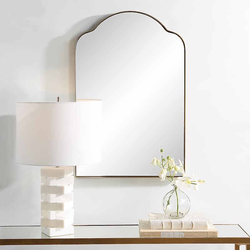 Uttermost Sidney Arch Mirror - 20 W X 30 H X 1.125 D (in)