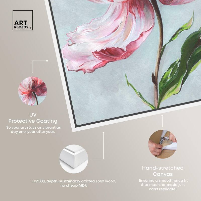 Magical Flower II Canvas by Art Remedy