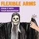 preview thumbnail 3 of 5, 3-Pack 40" Skeleton Ghosts Outdoor Decor