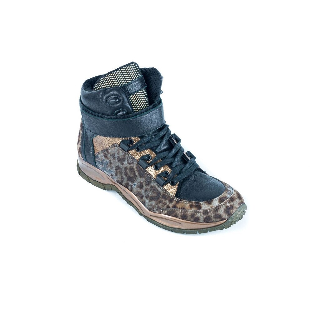 womens leopard high top sneakers
