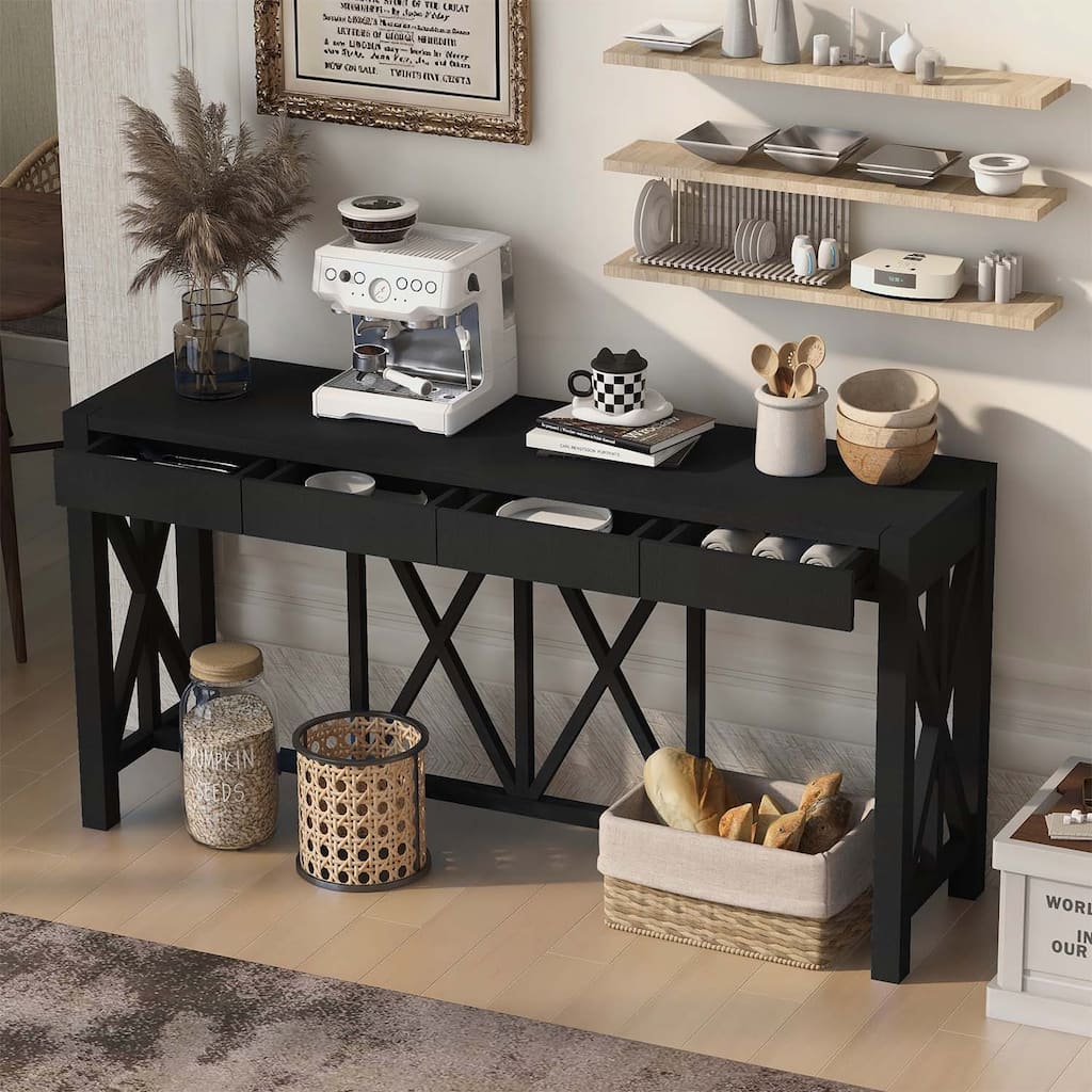 Farmhouse Sofa Table for Living Room,Kitchen,Dining Room,Hallway