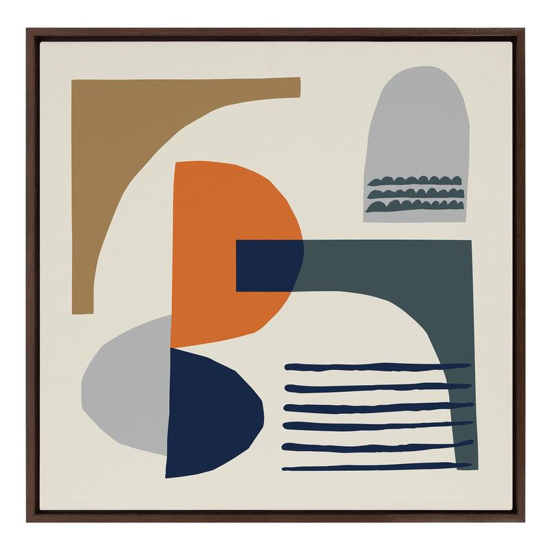 Kate and Laurel Sylvie Abstract Canvas by Rachel Lee of My Dream Wall