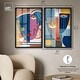 preview thumbnail 13 of 41, Abstract Mask Series Living Room Set Shadowbox Print by Art Remedy