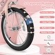 preview thumbnail 19 of 28, Gymax 16'' Kids Bike w/ Height Adjustable Handlebar Seat Basket Bell