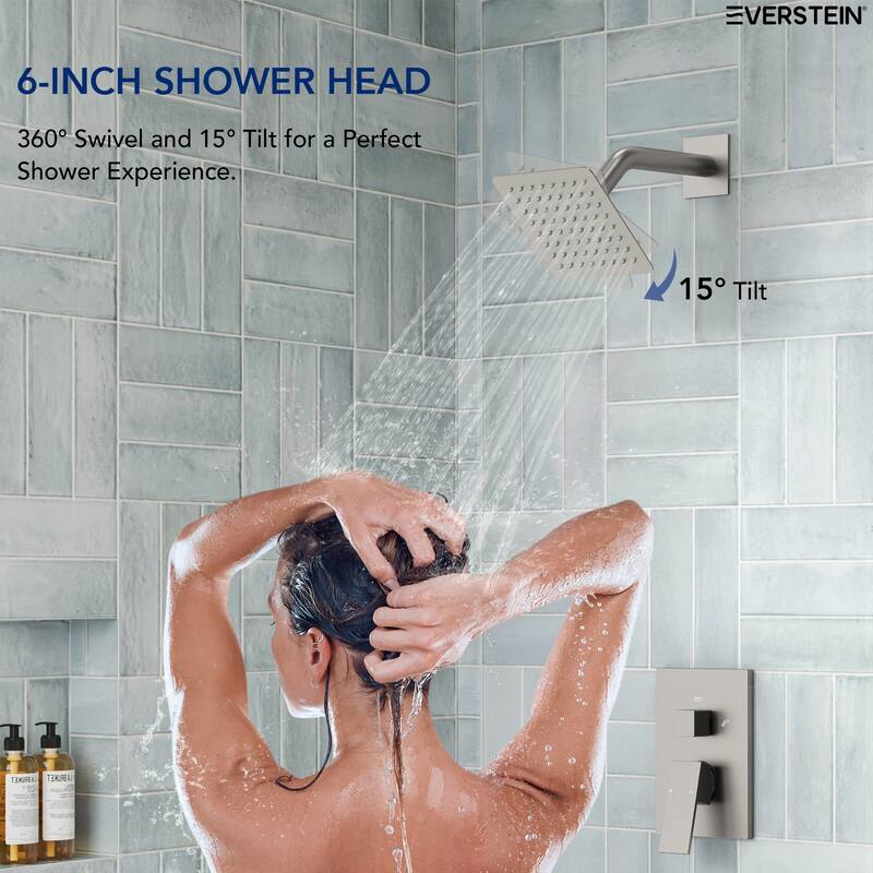 Wall Mounted Shower System Bathtub Facuet Set, Tub And Shower Trim Kit