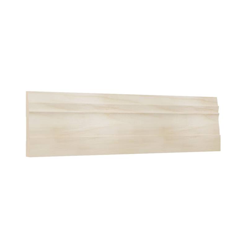 WM631 9/16-in D x 3-1/4-in W x 96-in L Americraft Solid Hardwood Stain Grade Colonial Base Moulding