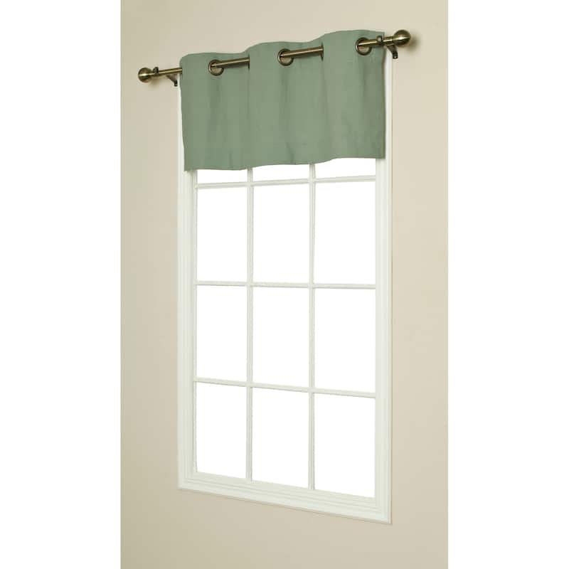 ThermaLogic Weathermate Insulated Cotton Grommet Valance