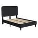 preview thumbnail 61 of 88, Platform Bed with Headboard - No Foundation Needed
