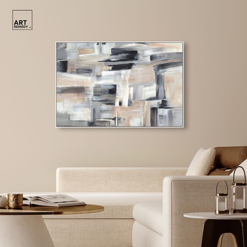 Neutral Nirvana Canvas by Art Remedy