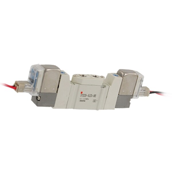 Unique Bargains DC 24V SY Series 5 Ports Pneumatic Solenoid Valve New Xyzcw
