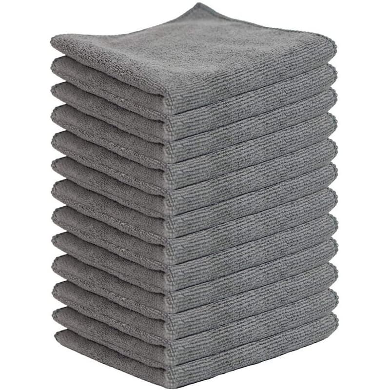 Arkwright 12-Piece Silversure Antimicrobial Cleaning Cloths - 12x12
