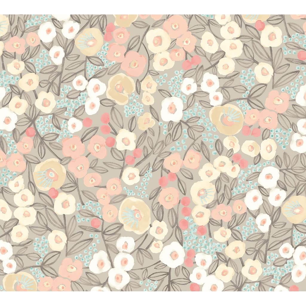 Flora Ditsy Pastel Garden Wallpaper
