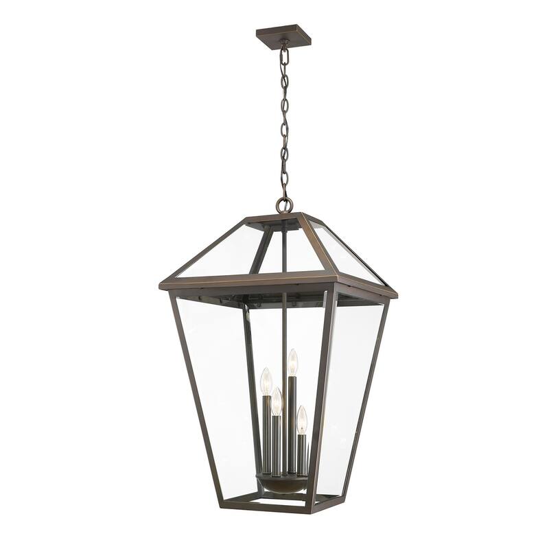 Z-Lite 579CHXLX Talbot 4 Light 20" Wide Semi-Flush Marine Grade - Oil Rubbed Bronze