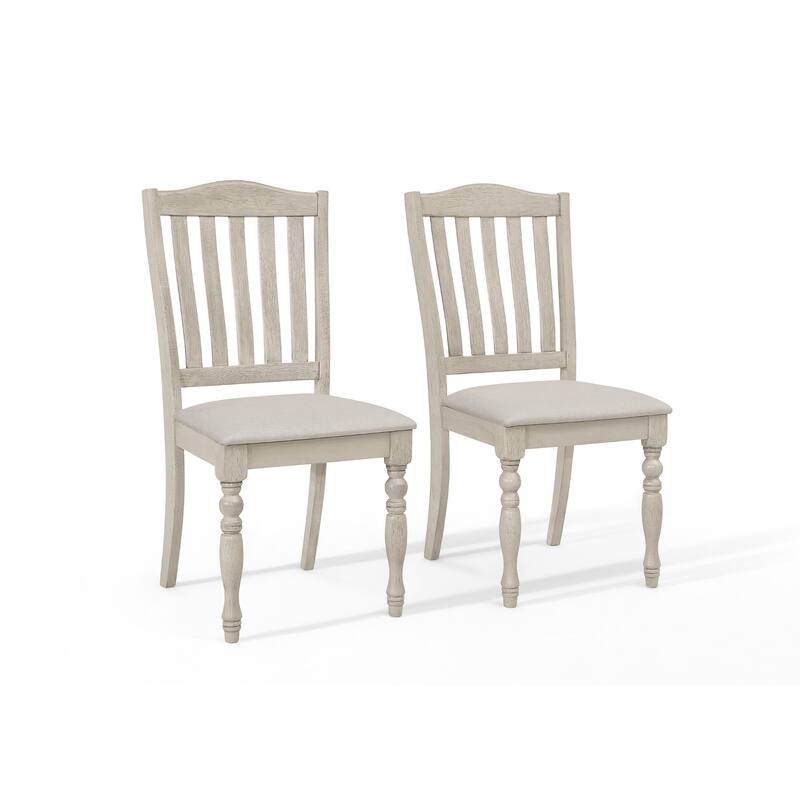 CraftPorch Mid-century Elegant Two-tone 7-piece Dining Set