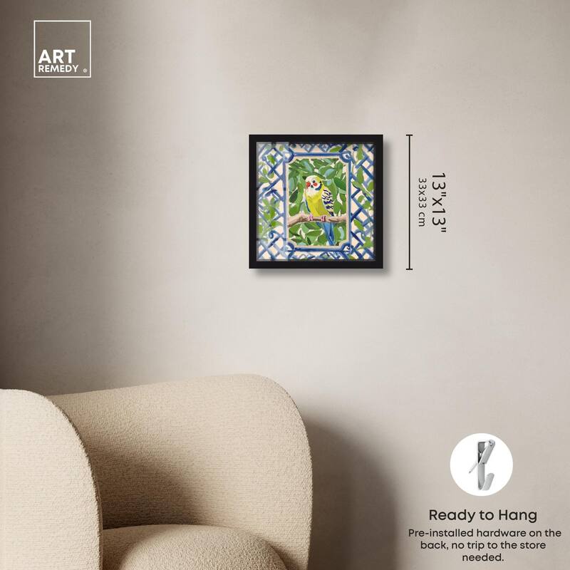 Garden Gate I Shadowbox by Art Remedy