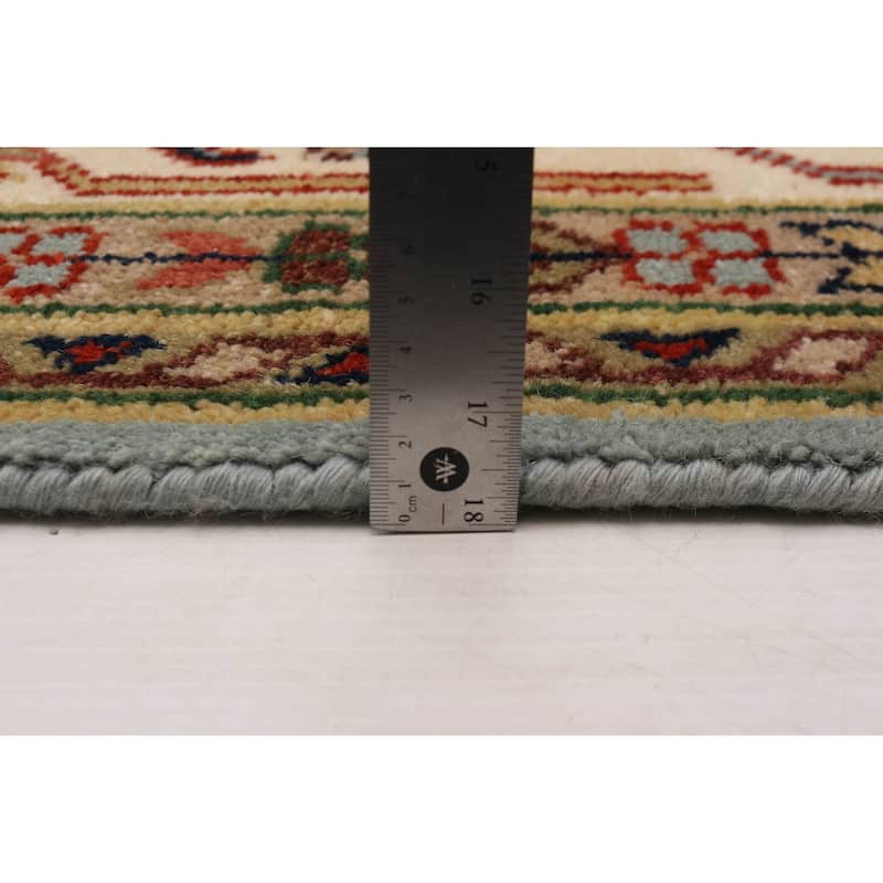 ECARPETGALLERY Hand-knotted Serapi Heritage Blue Wool Rug - 9'11 x 13'11