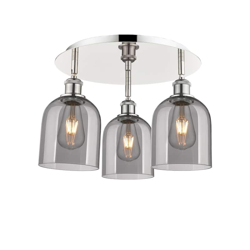 Innovations Lighting 516-3C-11-18 Bella Flush Bella 3 Light 18" Wide