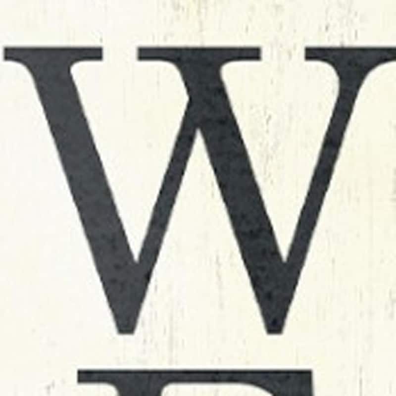 HomeRoots 48" White And Yellow Solid Wood Welcome Porch Sign