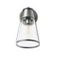 preview thumbnail 15 of 17, Robert Stevenson Lighting Jaxon - Metal and Seedy Glass Wall Sconce