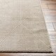 preview thumbnail 18 of 30, Livabliss Alder Machine Washable Subtle Trellis Area Rug.