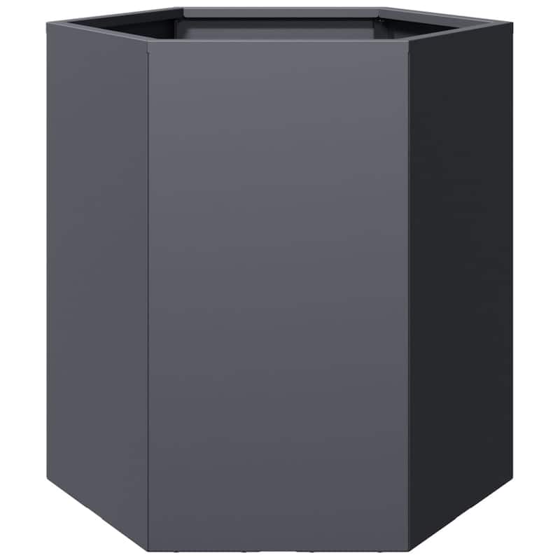 vidaXL Garden Planters Raised Vegetable Bed Elevated Flower Box Outdoor Steel