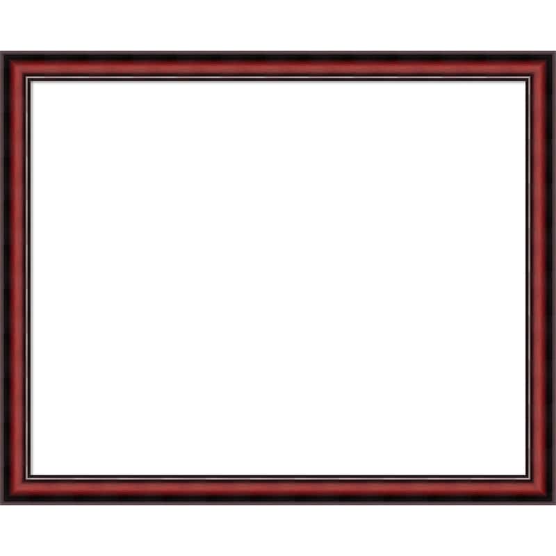 Amanti Art Rubino Cherry Scoop Framed Dry Erase Magnetic Board