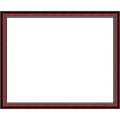 Amanti Art Rubino Cherry Scoop Framed Dry Erase Magnetic Board