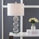 preview thumbnail 21 of 63, JONATHAN Y Ella 27" Glass Triple-Sphere LED Table Lamp, Mercury Silver/Chrome (Set of 2)