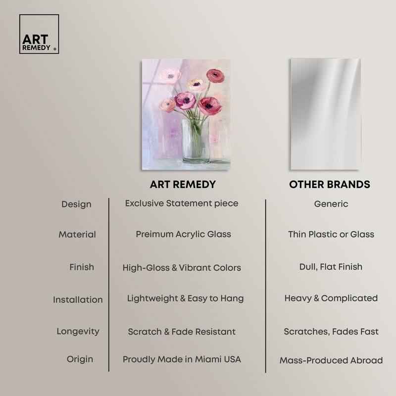 Glass and Grace Acrylic by Art Remedy, Ready to Hang