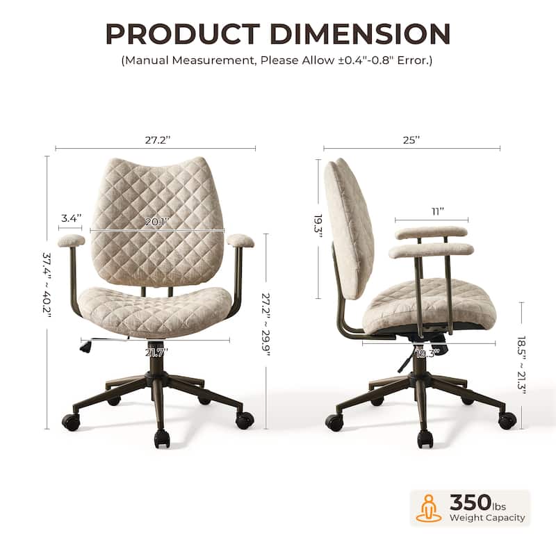 OVIOS Ergonomic Office Chair with Lumbar Support