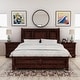 Furniture of America Boeh Cherry 3-piece Bedroom Set with 2 Nightstand ...
