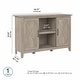 preview thumbnail 23 of 46, Key West Accent Cabinet with Doors by Bush Furniture
