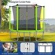 preview thumbnail 6 of 9, Spacious Design Trampoline Solid Base Structure, Safety Pad For Kid