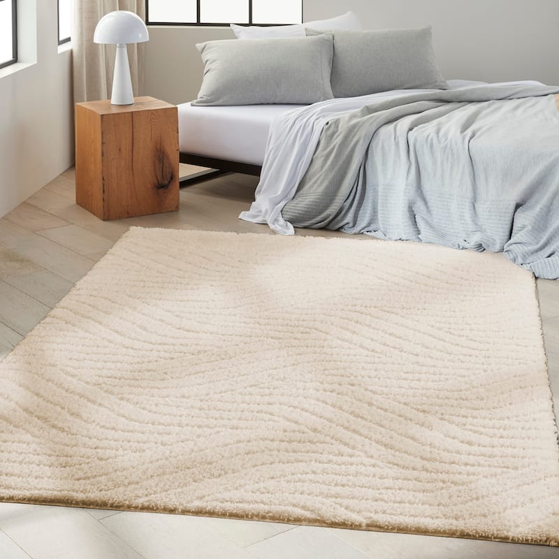 Calvin Klein Surfaces Indoor Solid Area Rug