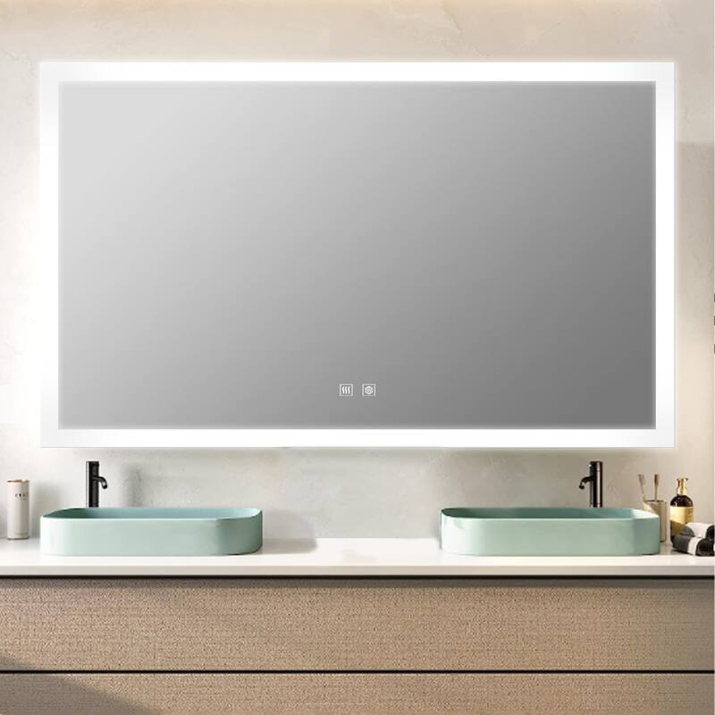 Aurorium LED Bathroom Vanity Mirror - N/A