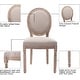 preview thumbnail 15 of 15, Mieres French Vintage Upholstered Dining Chair, Side Chair(Set of 2)