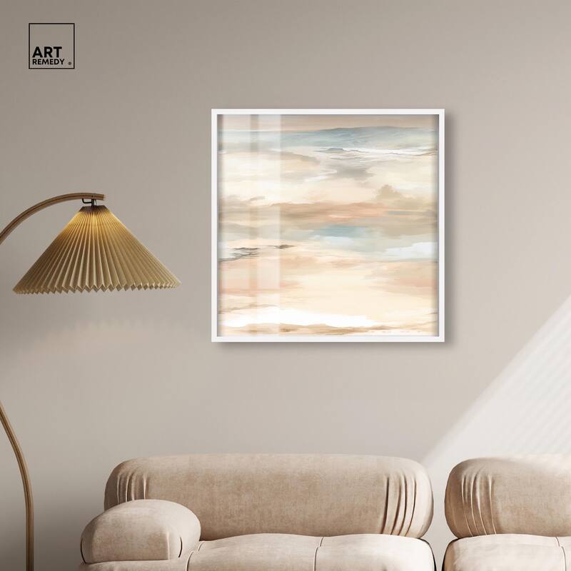 Roseate Skyfall I Shadowbox by Art Remedy