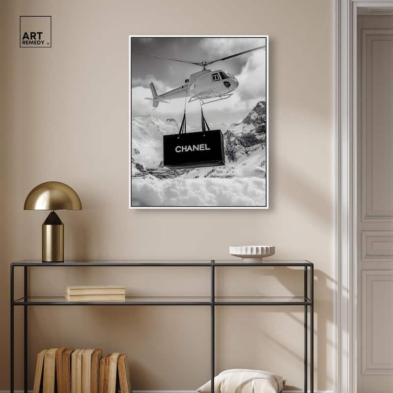 Fashion Delivery Canvas by Art Remedy