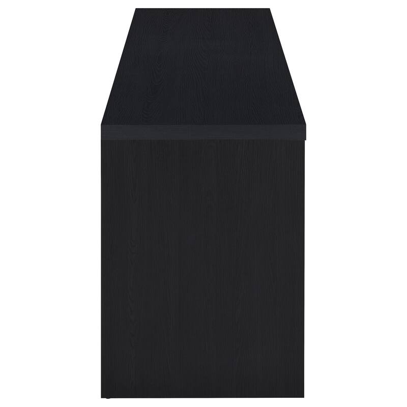 O'Brien Black 3-drawer TV Stand Media Console