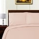 preview thumbnail 12 of 12, 1000 Thread Count Solid Lyocell-Blend Duvet Cover Set by Superior Pink - Full - Queen
