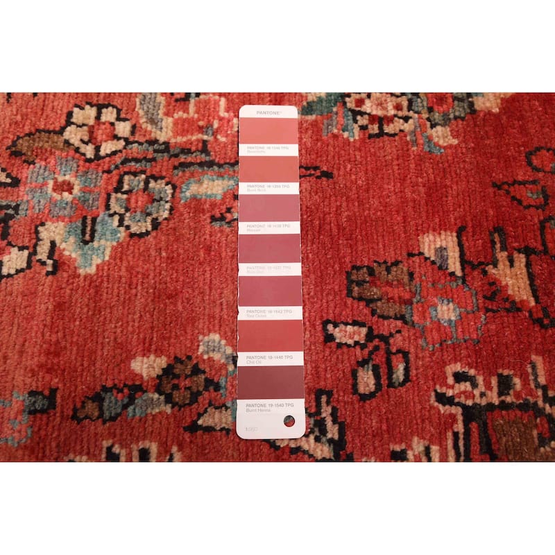 ECARPETGALLERY Hand-knotted Andelz Red Wool Rug - 3'5 x 5'9