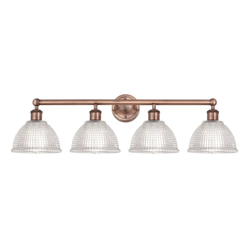 Innovations Lighting Endless Possibilities Edison - Arietta - 4 Light 35" Bath Vanity Light - Antique Copper
