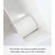 preview thumbnail 7 of 6, Yamazaki Home Toilet Paper Stocker, Steel, Holds 12 toilet paper rolls, Holds 4.4 lbs