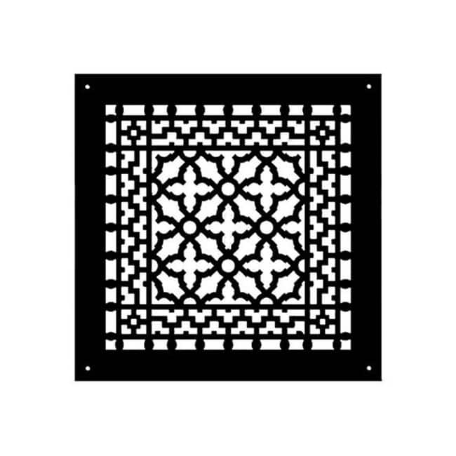 Reggio Registers Scroll Series 10" x 10" Floor Grille without Mounting