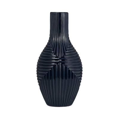 Sagebrook Home Tribal Modern Ceramic Vase
