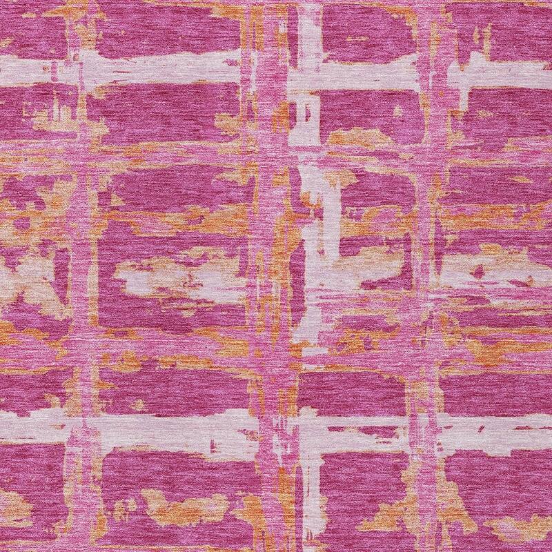 HomeRoots Striped Transitional Rectangle Outdoor Rug