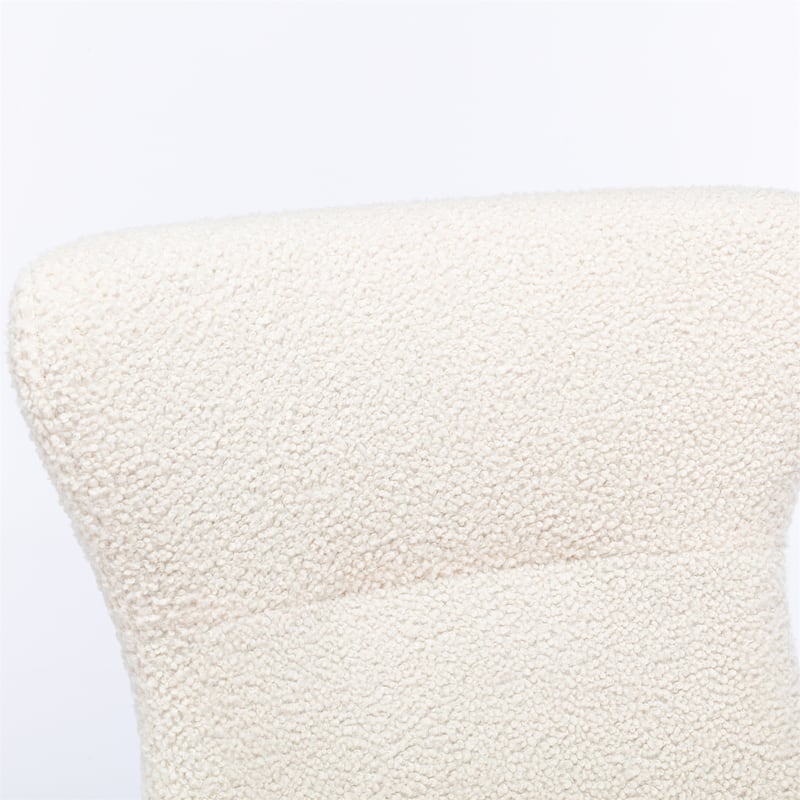 Teddy Fabric Rocking Chair Accent Chair