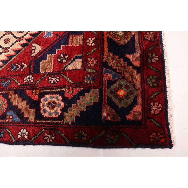 ECARPETGALLERY Hand-knotted Anatolian Vintage Tan Wool Rug - 4'0 x 8'9