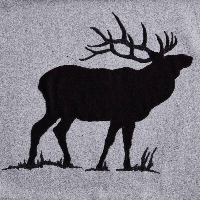 Eddie Bauer Elk Charcoal Breakfast Pillow