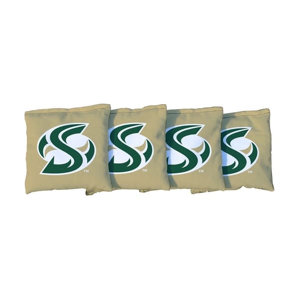 slide 2 of 3, CSU Sacramento State Hornets Gold Cornhole Bags All-Weather Resin Filled